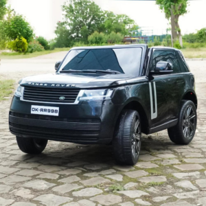 Litsentsiga sõiduauto lastele Range Rover, 2 istet, 4x4, 160W, 12V 14Ah, premium, must