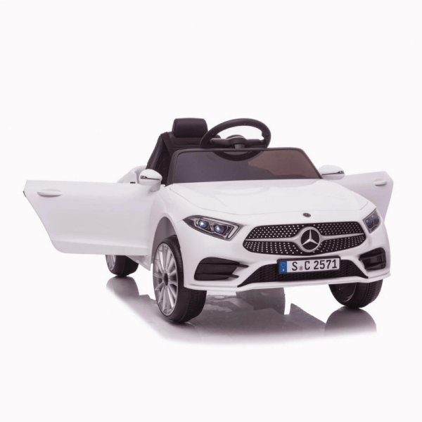 Lastelitsentsiga sõit autoga Mercedes CLS350, 50W, 12V, PREMIUM, valge