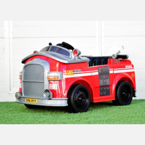Sõit tuletõrjeautol BJJ306 lastele, 70W, 12V, punane