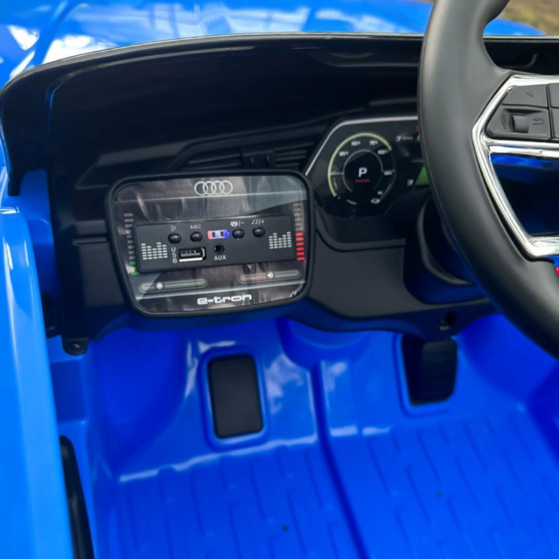 Audi E-tron Sportback Ride-On Car for Kids - Premium 12V Blue Luxury Vehicle