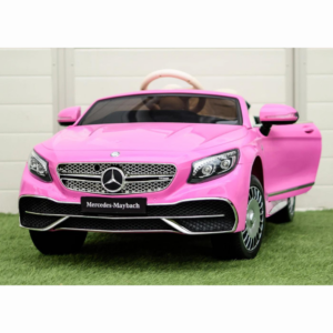 Litsentsiga Mercedes S650 MAYBACH sõiduauto lastele – esmaklassiline 12 V roosa mänguauto