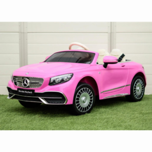 Litsentsiga Mercedes S650 MAYBACH sõiduauto lastele – esmaklassiline 12 V roosa mänguauto
