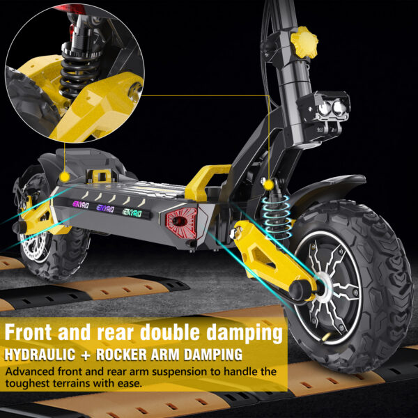 iENYRID ES60 Off-Road Elektritõukeratas – 2400W Kaksikmootor, 52V / 23Ah, 70 km iENYRID Elektritõukerattad, elektrilised jalgrattad ja laste elektriautod 18