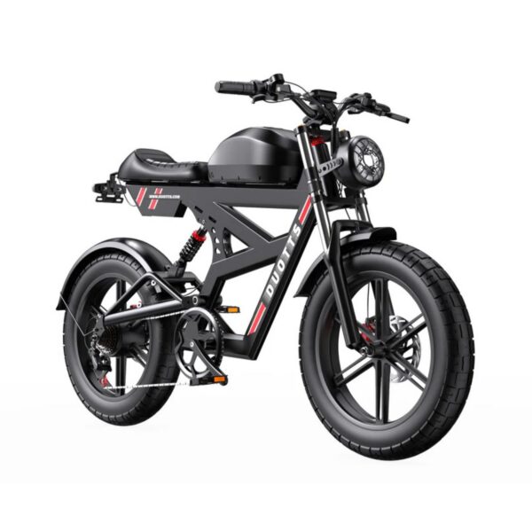 DUOTTS F20 Retro Fat Tire Elektriratas – 750W, 120km Elektrirattad Elektritõukerattad, elektrilised jalgrattad ja laste elektriautod 1