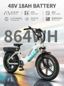 OneSport OT08 Fat Tire Elektrijalgratas 500W, 90 km, hall Elektrirattad Elektritõukerattad, elektrilised jalgrattad ja laste elektriautod 9