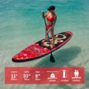 FEATH-R-LITE Red Dragon täiskasvanute SUP laud, 320 cm SUP Lauad Elektritõukerattad, elektrilised jalgrattad ja laste elektriautod 3