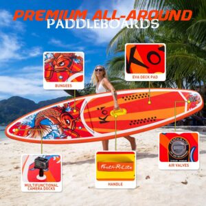 FunWater KOI Red täispuhutav SUP laud, 320 cm SUP Lauad Elektritõukerattad, elektrilised jalgrattad ja laste elektriautod 2