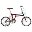 Kokkupandav jalgratas GIANT Chiron 2, 20″ Metallic Red Jalgrattad Elektritõukerattad, elektrilised jalgrattad ja laste elektriautod