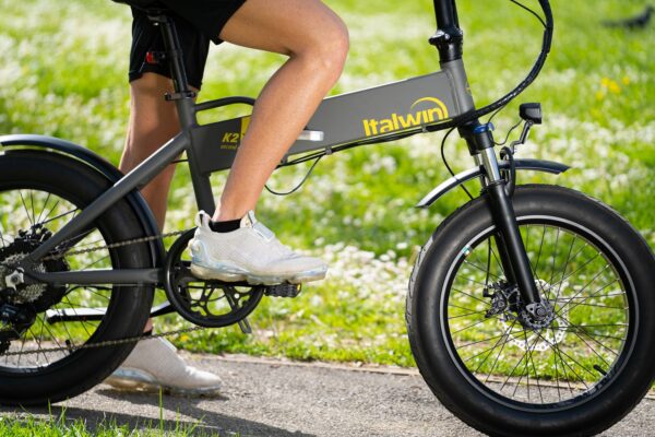 Kokkupandav elektrijalgratas ITALWIN K2 XL (36V / 10,5 Ah), valge Elektrirattad Elektritõukerattad, elektrilised jalgrattad ja laste elektriautod 3