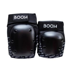 Kaitsmete komplekt Boom Basic Double Pad Set Black S Lisavarustus Elektritõukerattad, elektrilised jalgrattad ja laste elektriautod 1