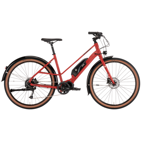 Elektrijalgratas KONA Ecoco, 27,5" Matte Bloodstone (Red) (S)