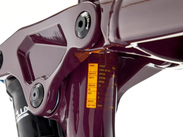 Maastikuratas KONA Process 134 DL 27.5, Gloss Plum (Purple) (XS) - Image 6
