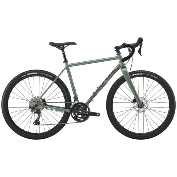 Gravel ratas KONA Rove LTD, 27.5" Gloss Metallic Green (M)