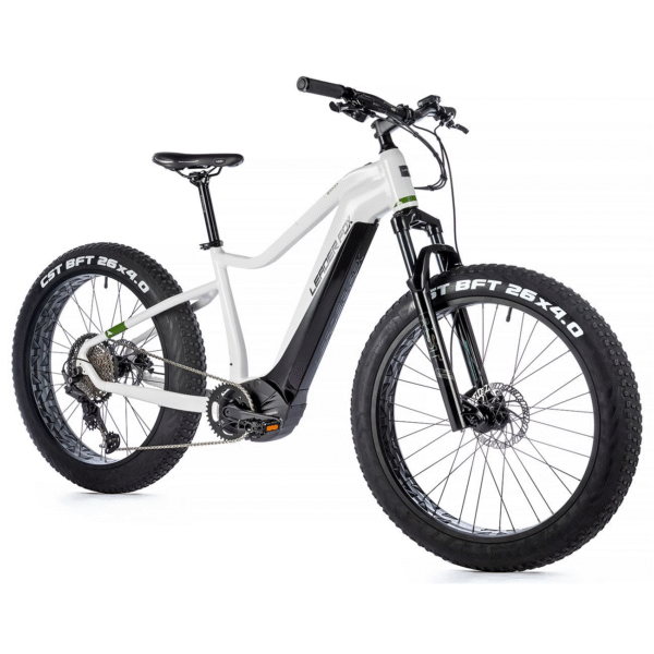 Elektrijalgratas LEADER FOX Brasa 26" Fat Bike: White (M)