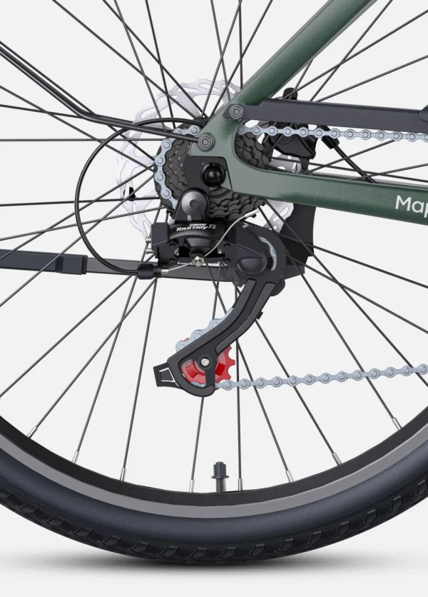 Engwe MAPFOUR N1 AIR Carbon elektrijalgratas 250W, 100 km, must Elektrirattad Elektritõukerattad, elektrilised jalgrattad ja laste elektriautod 6