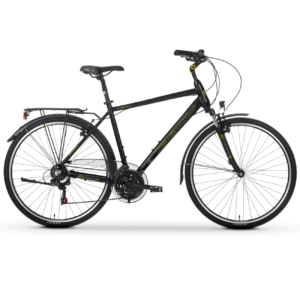 Meeste jalgratas TABOU KINETIC 1.0, 28″ must-roheline (L) Jalgrattad Elektritõukerattad, elektrilised jalgrattad ja laste elektriautod