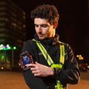 Telefonihoidja käe ümber TUNTURI LED Telephone Sport Armband, kollane Mobiilitarvikud Elektritõukerattad, elektrilised jalgrattad ja laste elektriautod 3