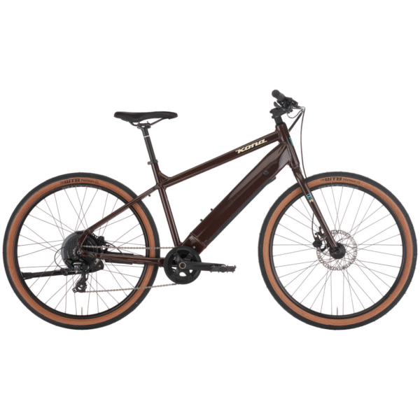 Elektrijalgratas KONA Dew HD, 27,5" Brown (M)