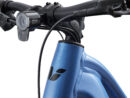 Elektrilise jalgratta Liv Amiti E1 2024 Estoril Blue juhtraud ja esituled.