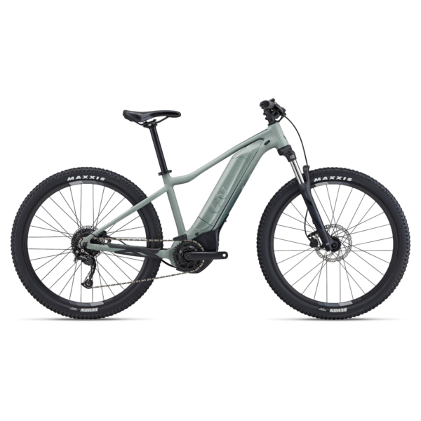 Elekter jalgratas Liv Tempt E+ 3 2023 Eucalyptus rohelises värvitoonis.