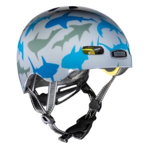 Jalgrattakiiver Nutcase Shark Gloss MIPS 48-52cm Lisavarustus Elektritõukerattad, elektrilised jalgrattad ja laste elektriautod 1