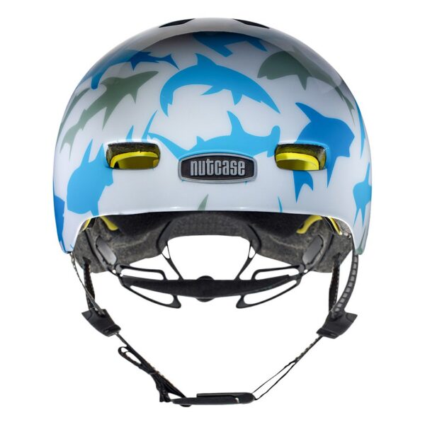 Jalgrattakiiver Nutcase Shark Gloss MIPS 48-52cm Lisavarustus Elektritõukerattad, elektrilised jalgrattad ja laste elektriautod 4