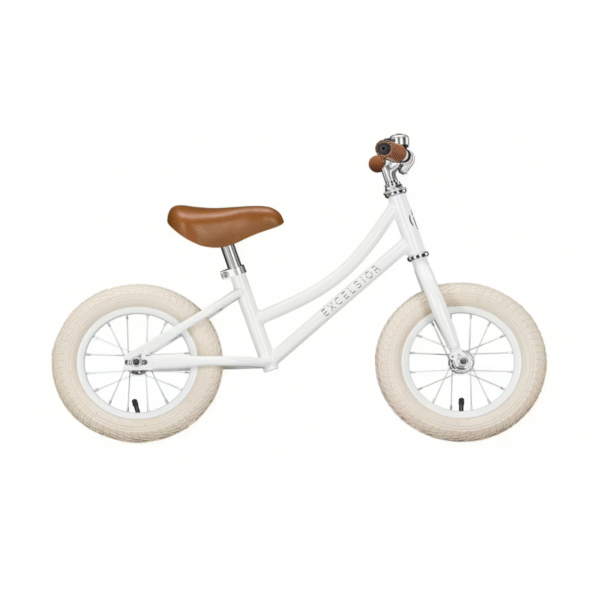 Jooksuratas EXCELSIOR Retro Runner (2025) 12″, kreem Jalgrattad Elektritõukerattad, elektrilised jalgrattad ja laste elektriautod