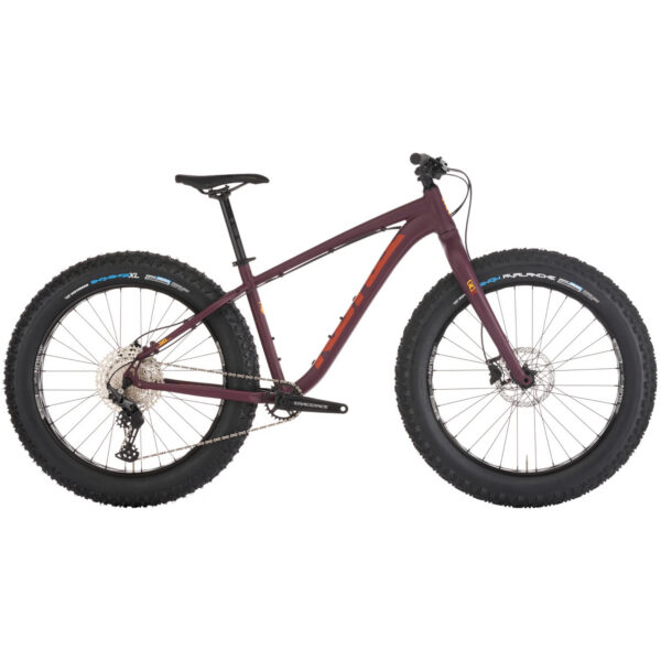 Fatbike jalgratas Kona Wo, Matte Plum (XL) Jalgrattad Elektritõukerattad, elektrilised jalgrattad ja laste elektriautod