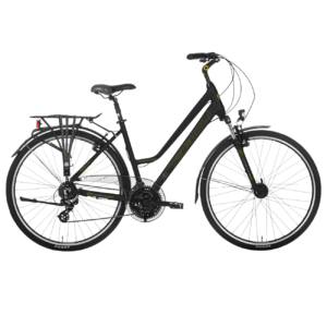 Naiste jalgratas TABOU Kinetic 2.0 PLUS W, 28" must-kuldne (L)