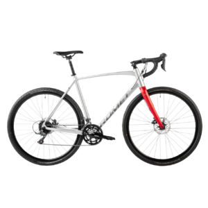 Gravel jalgratas ROMET Aspre 1, hõbe-punane (M)