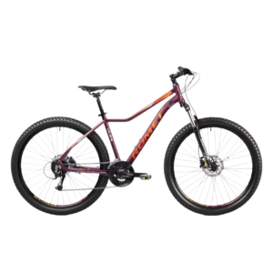 Naiste jalgratas ROMET Jolene 7.2, 27,5" tumepunane-oranž (M)