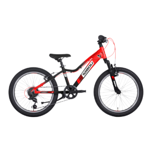 Laste jalgratas TABOU Poison 20, punane/must