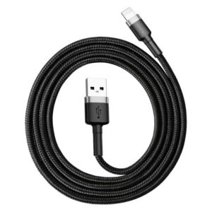 Baseus Cafule USB–Lightning-kaabel 2,4 A, 1 m (hall-must)