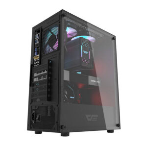 darkFlash DK100 arvutikorpus, must – pilt 2