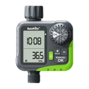 RainPoint ITV117 Irrigation Controller with Water Usage Limiter